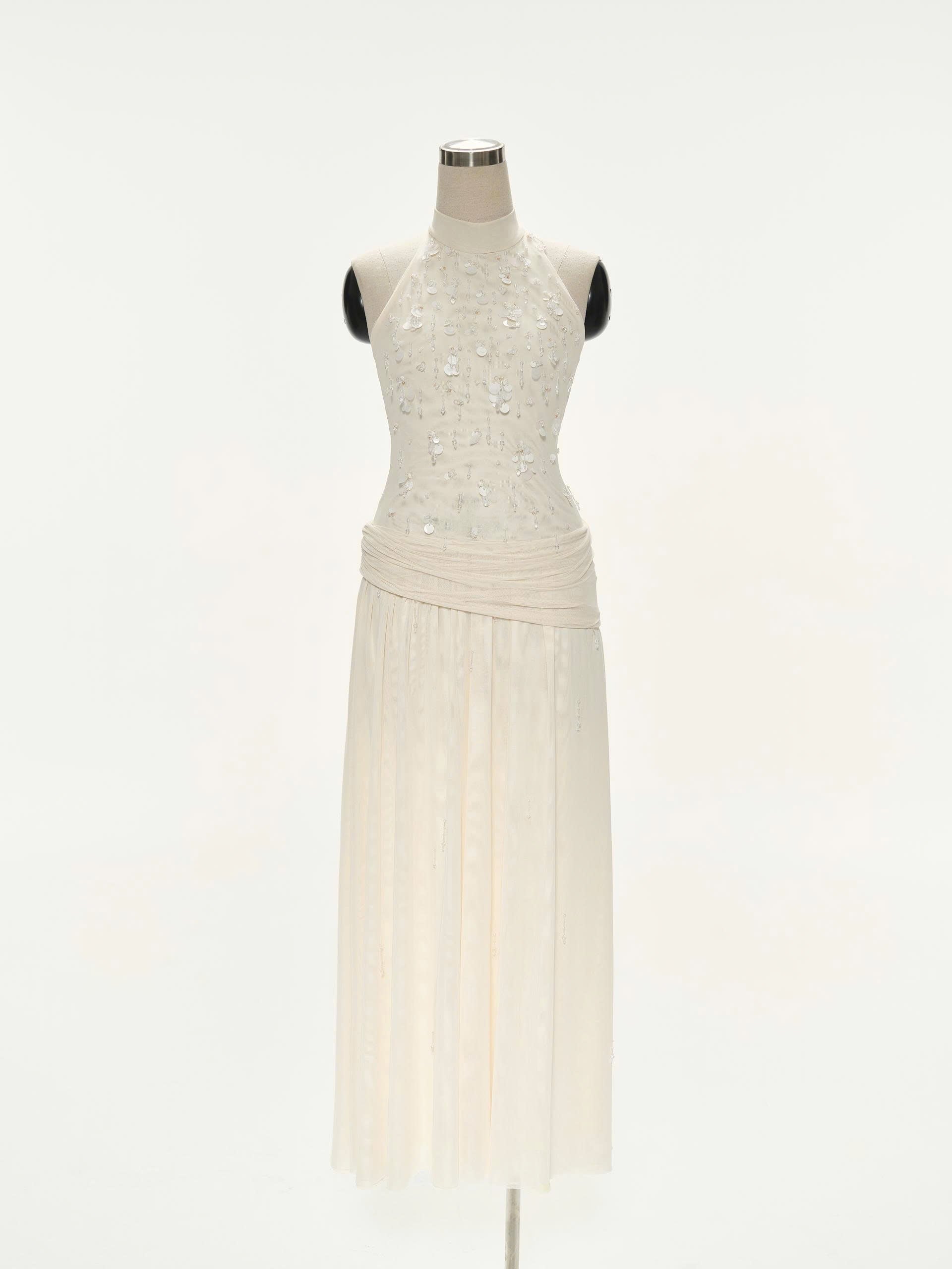 Jewel Cream Dress