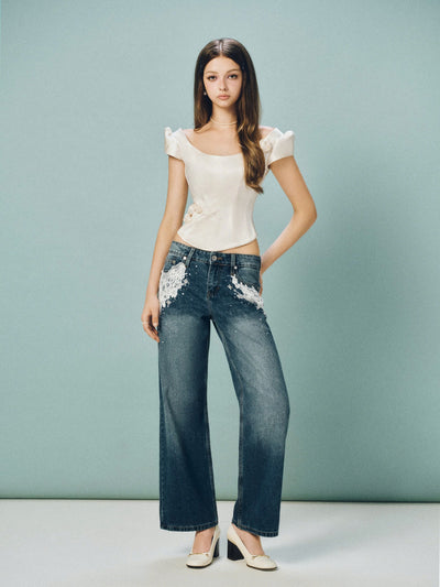 Jimmy Blue Wash Pants