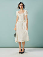 Claudy White Dress