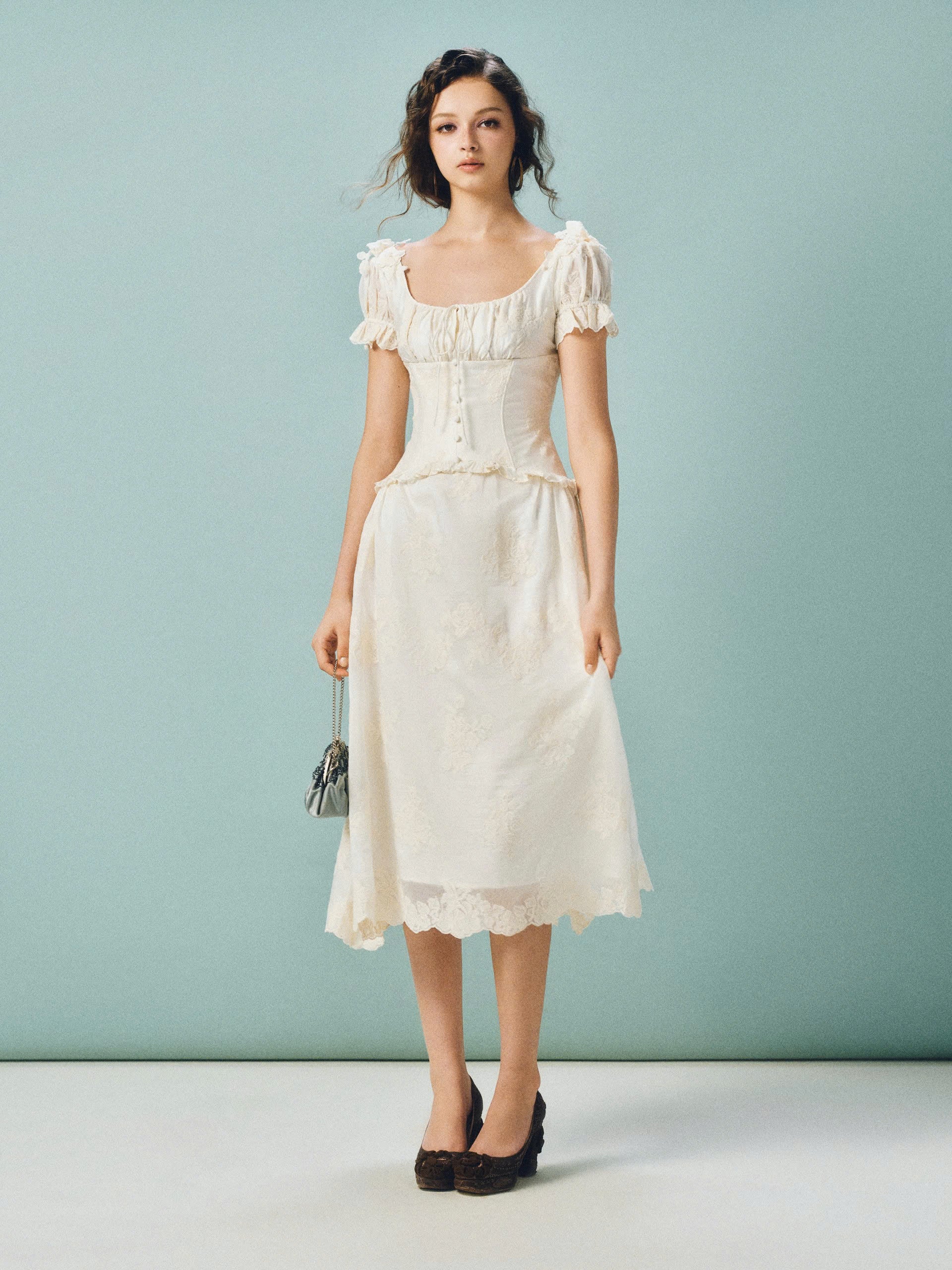 Claudy White Dress