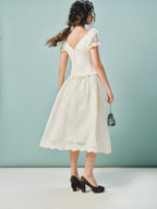 Claudy White Dress