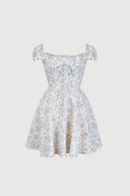 Karina Blue Flower Dress