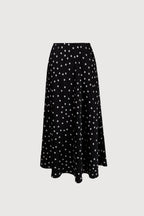 Dotty Black Skirt