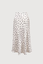 Dotty White Skirt