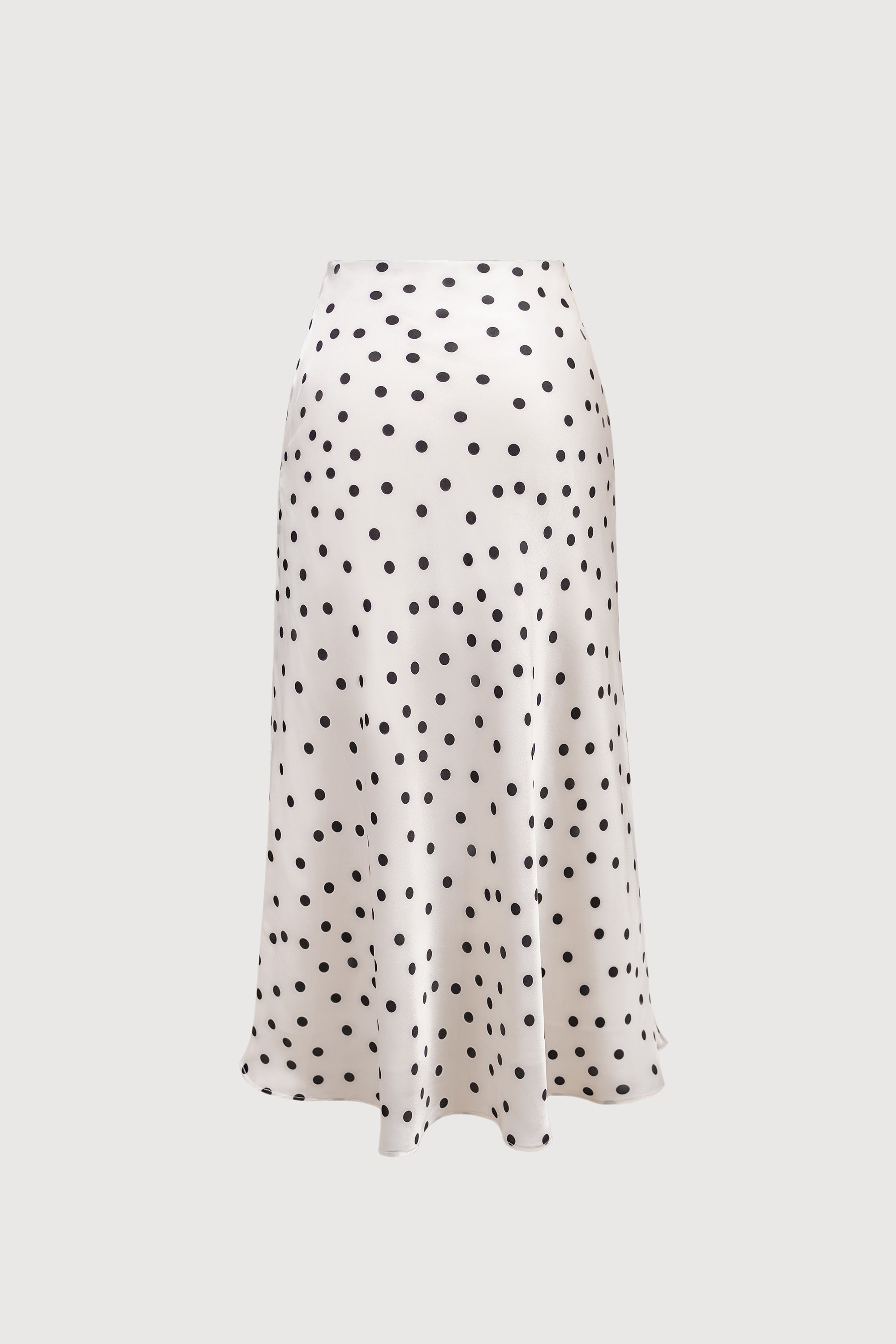 Dotty White Skirt