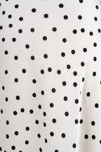 Dotty White Skirt