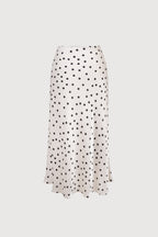 Dotty White Skirt
