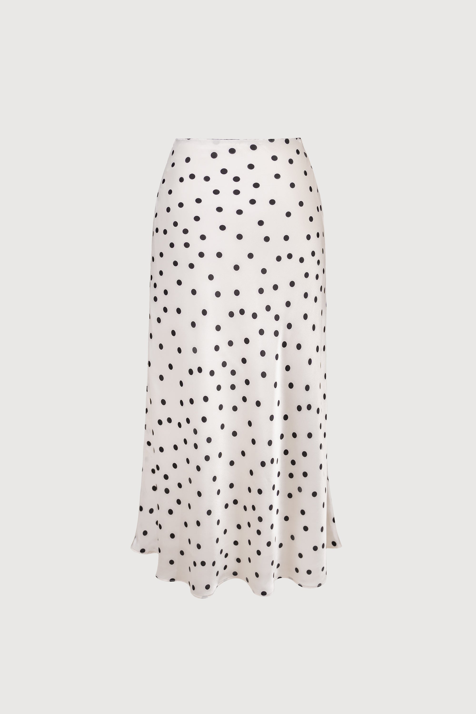 Dotty White Skirt