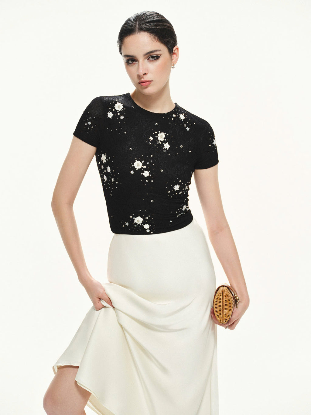 Isabel White Skirt
