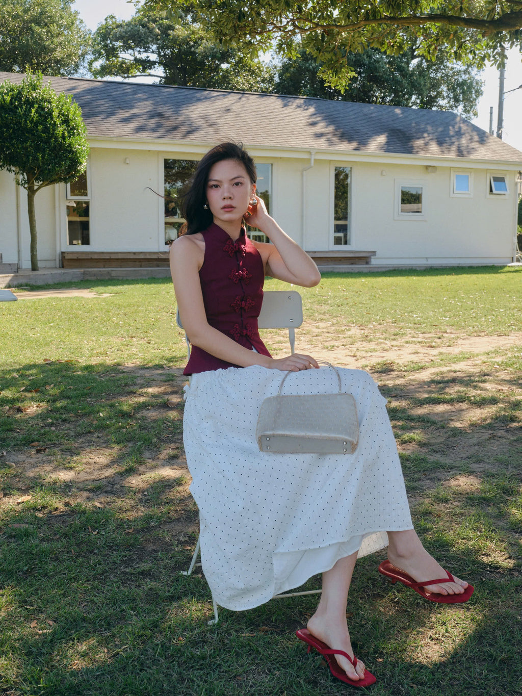 Lumi White Skirt