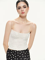 Dotty Black Skirt
