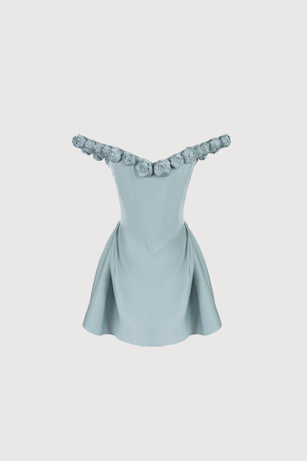 Miranda Icy Blue Mini Dress