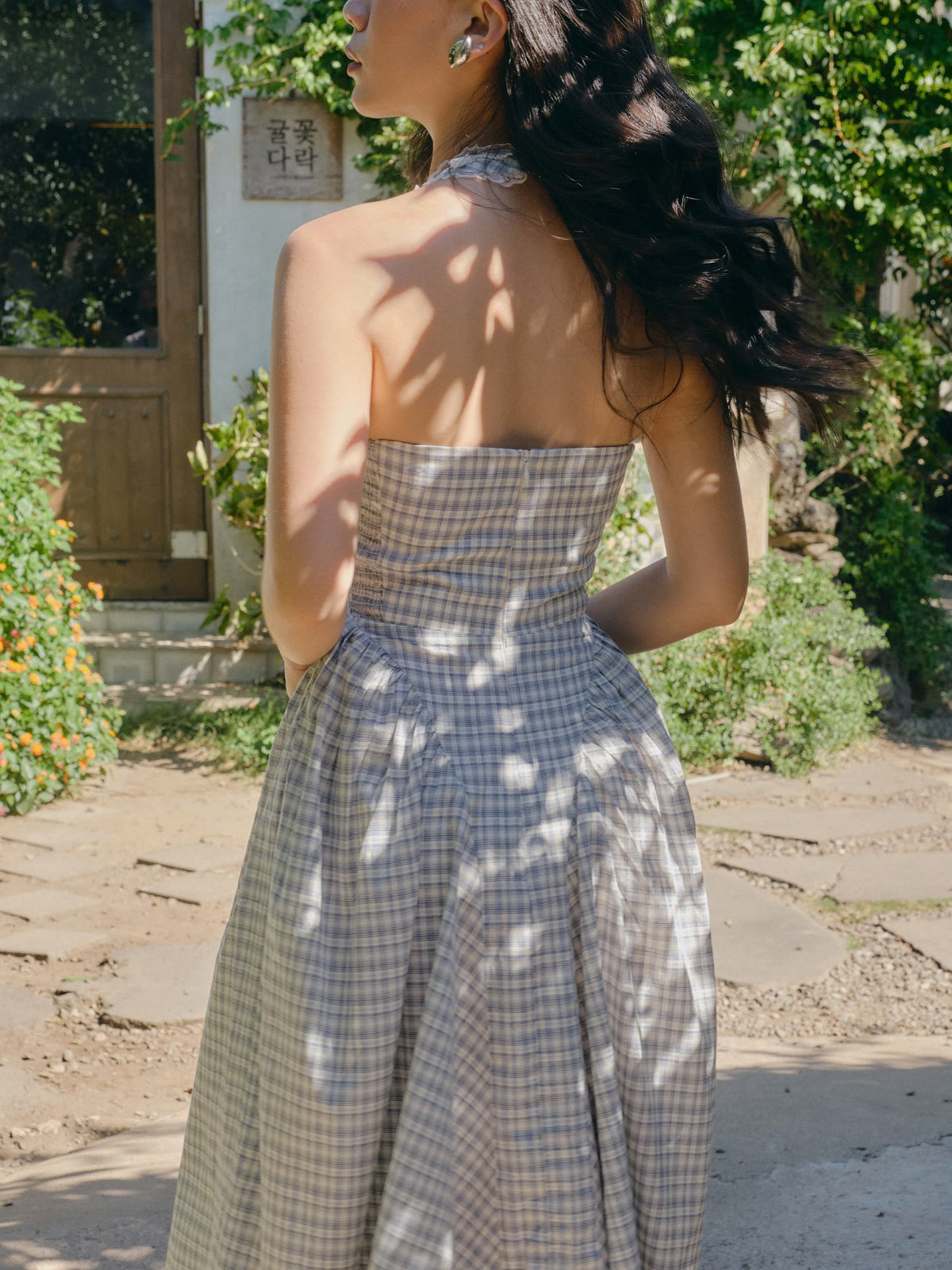 Monica Blue Dress