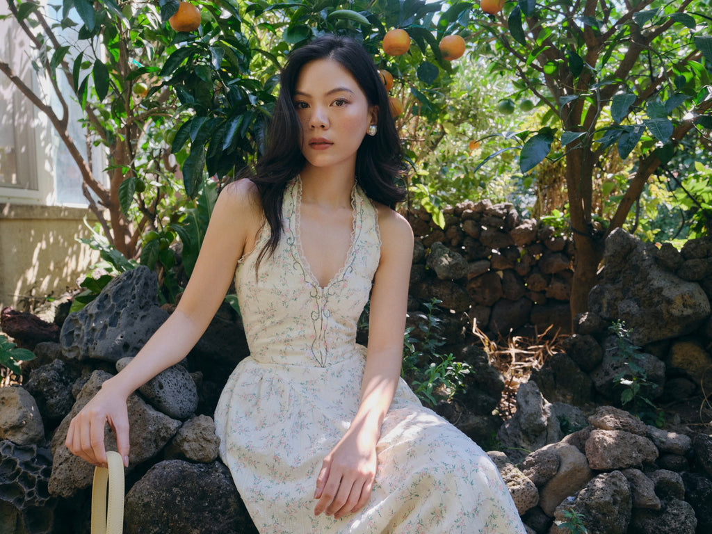 Monica Flower Dress