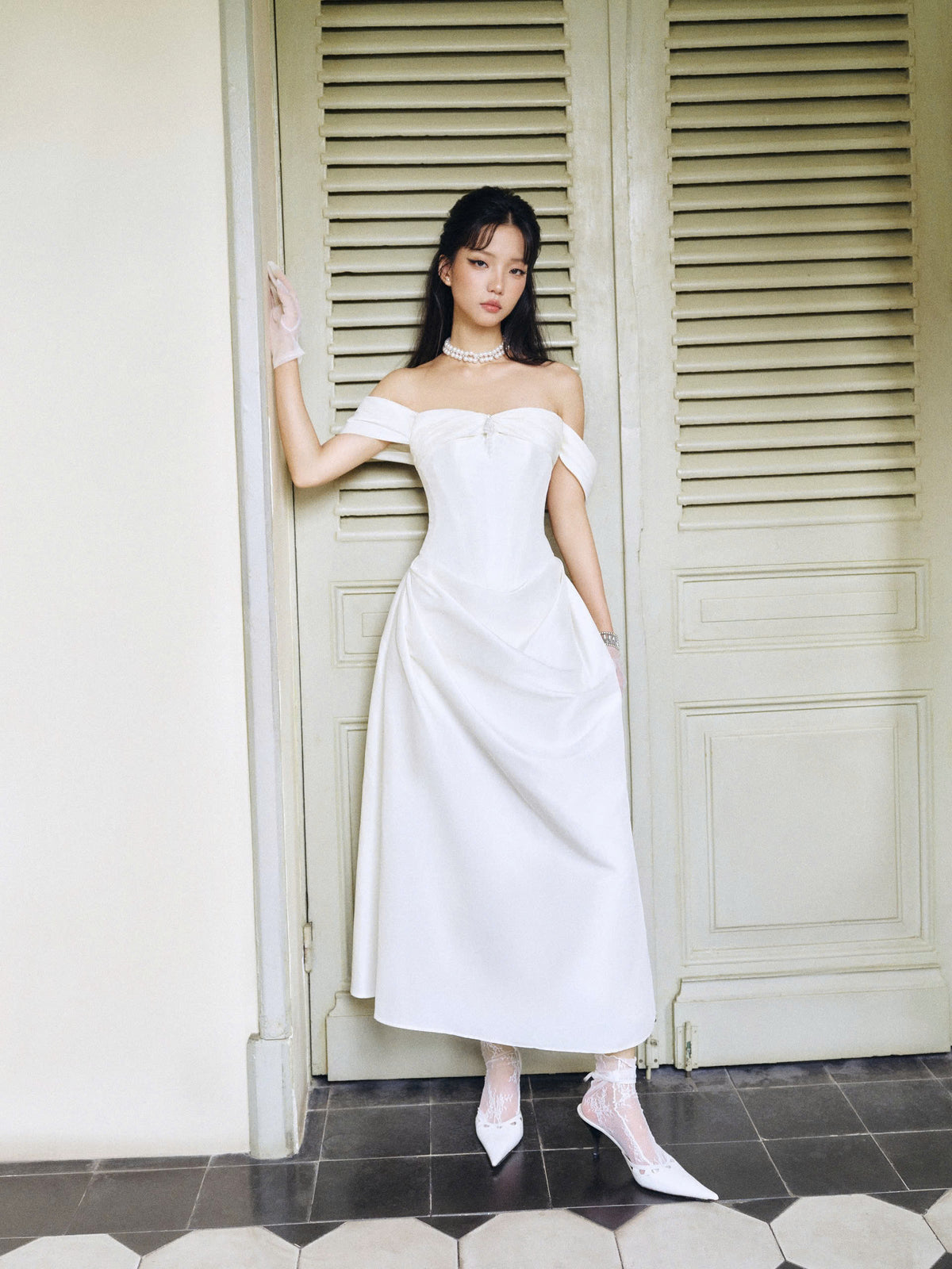 Ophelia White Dress