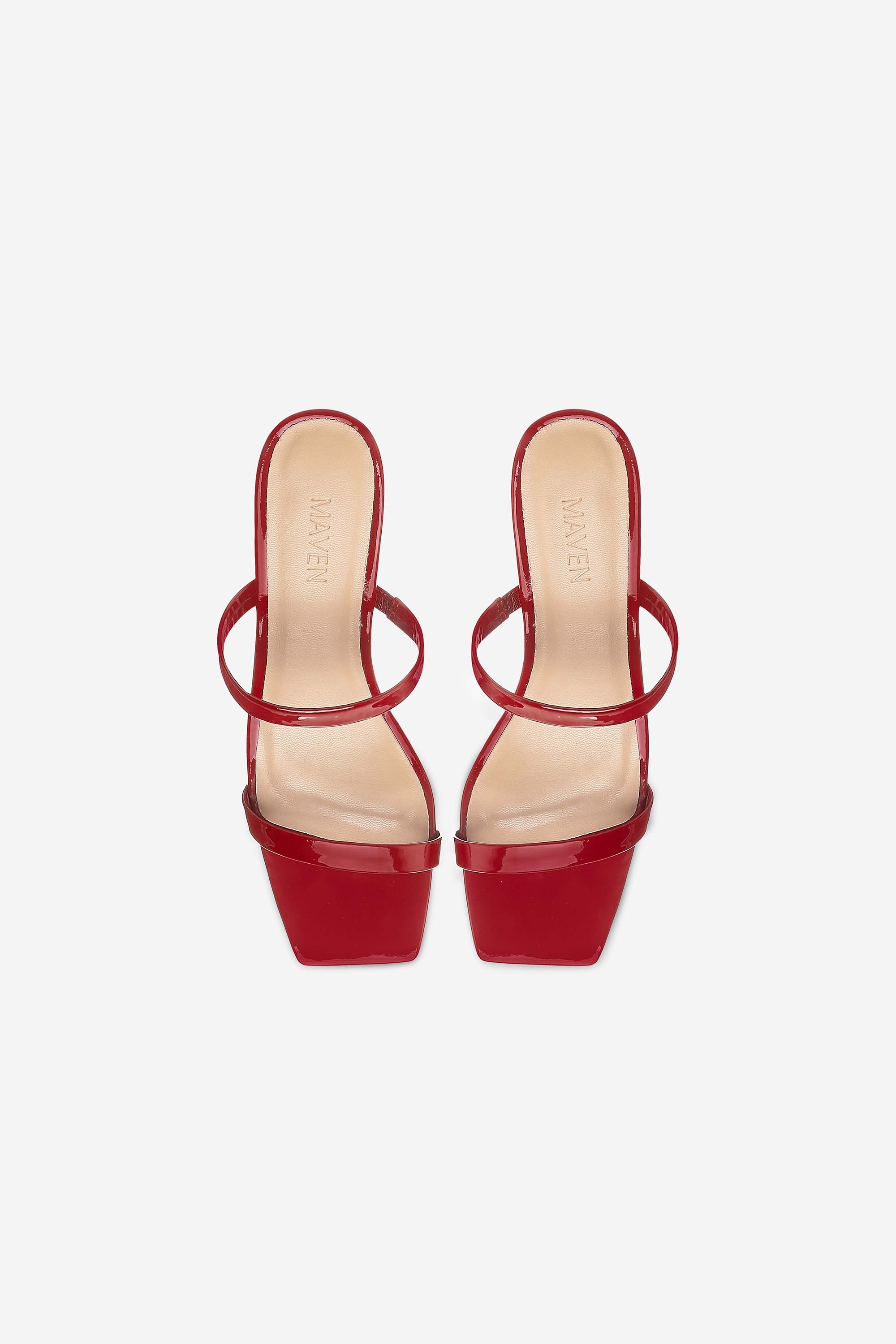Sandy Red Heels