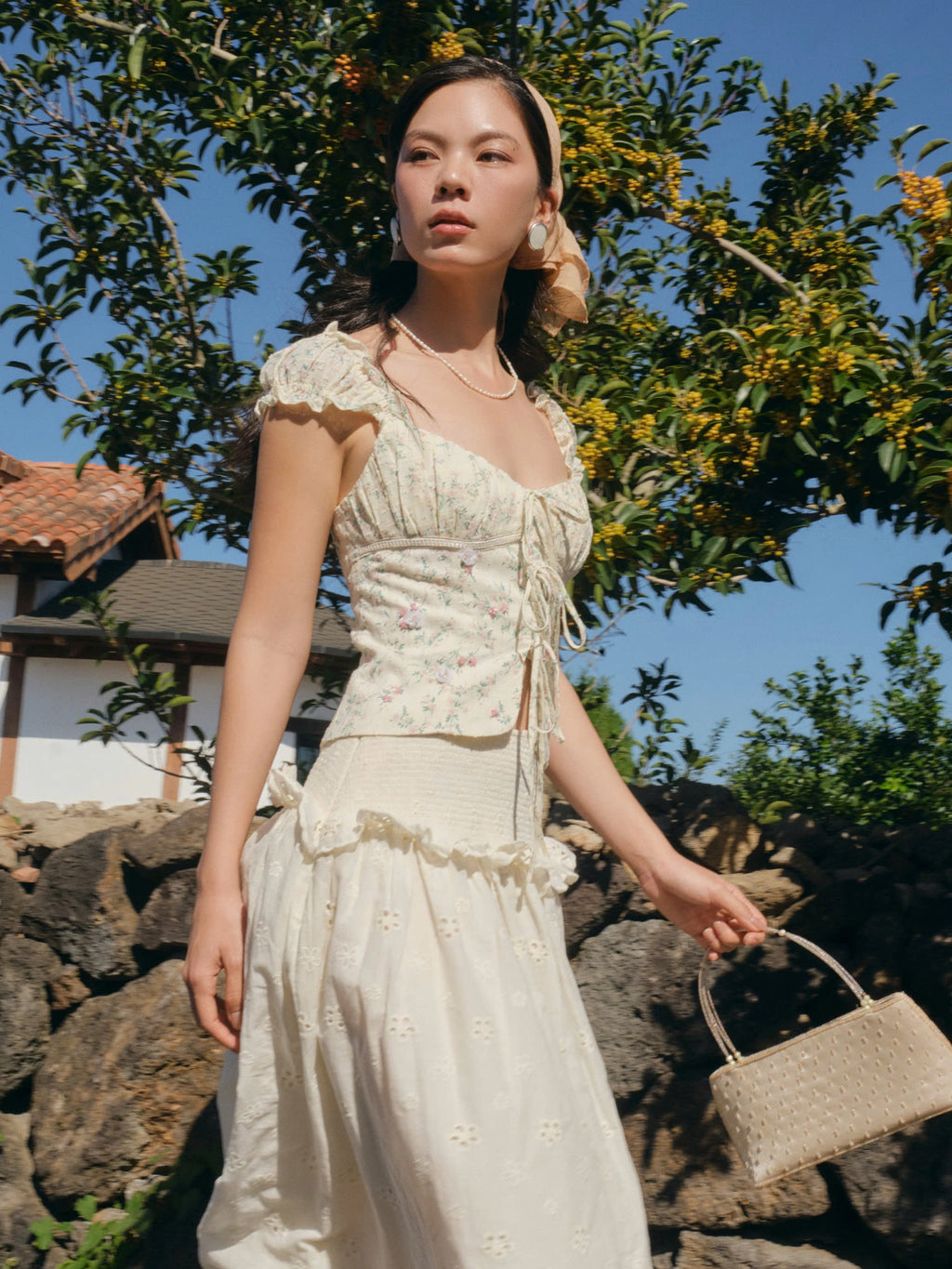 Lumi Beige Skirt
