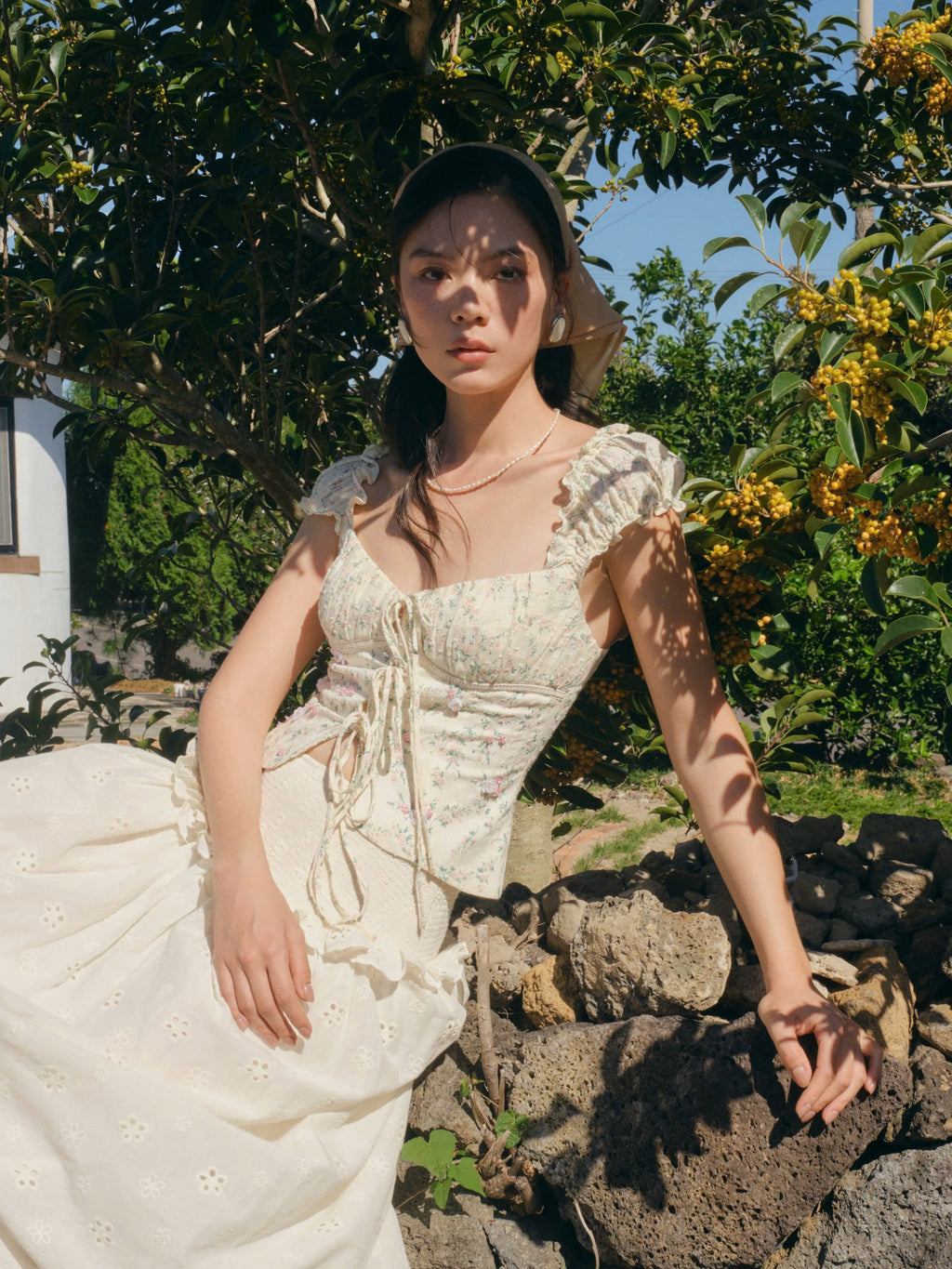 Lumi Beige Skirt