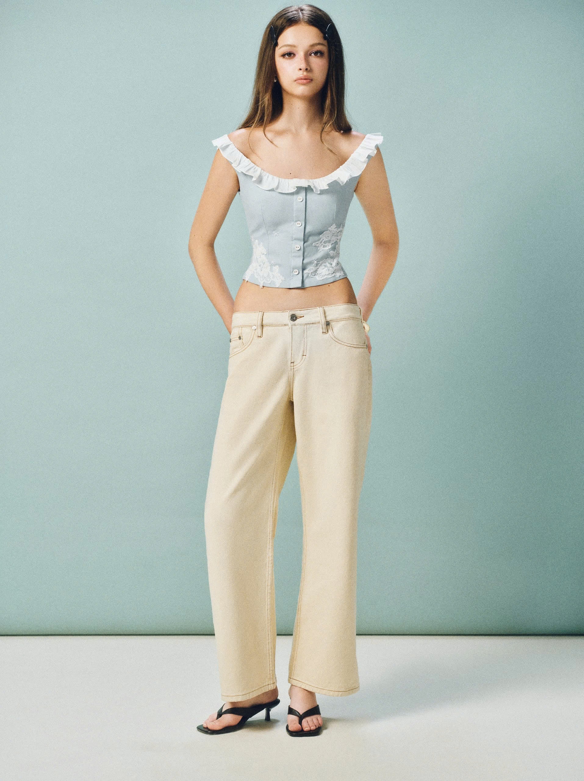 Jasper Cream Pants