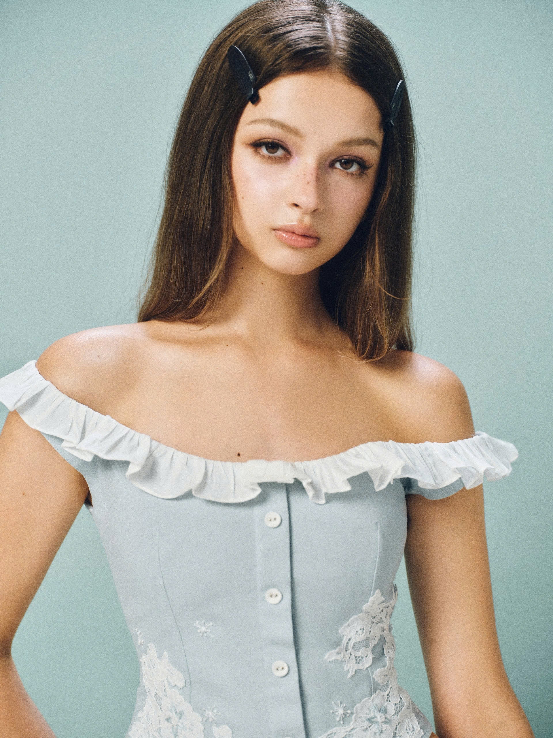 Sue Blue Top