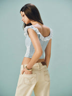 Sue Blue Top