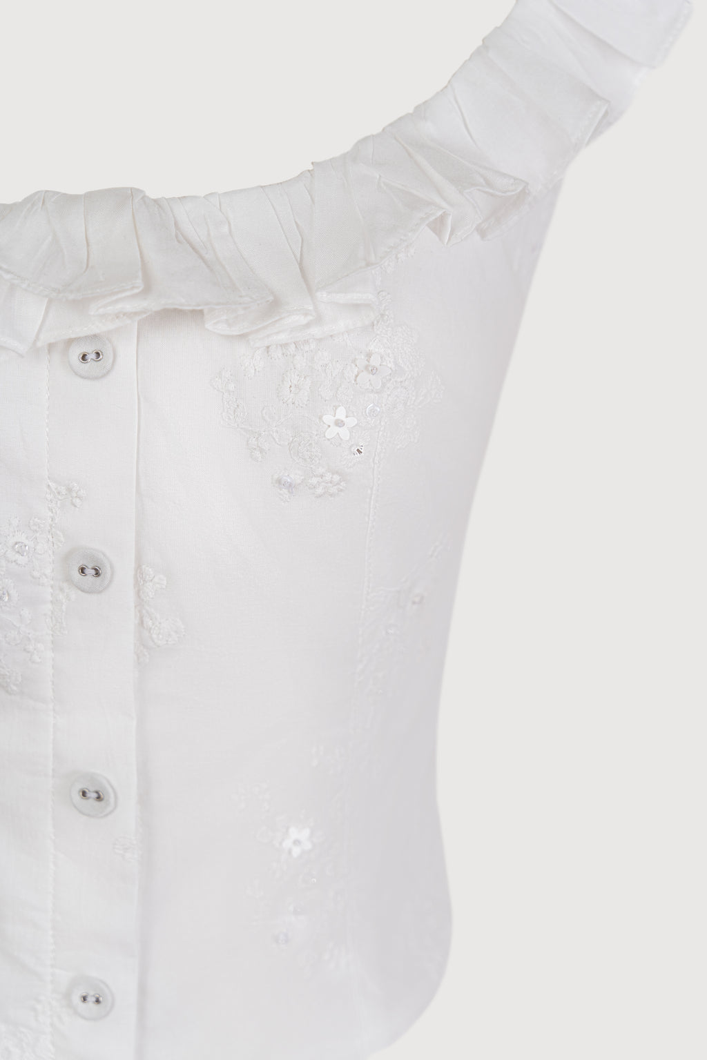 Sue White Top