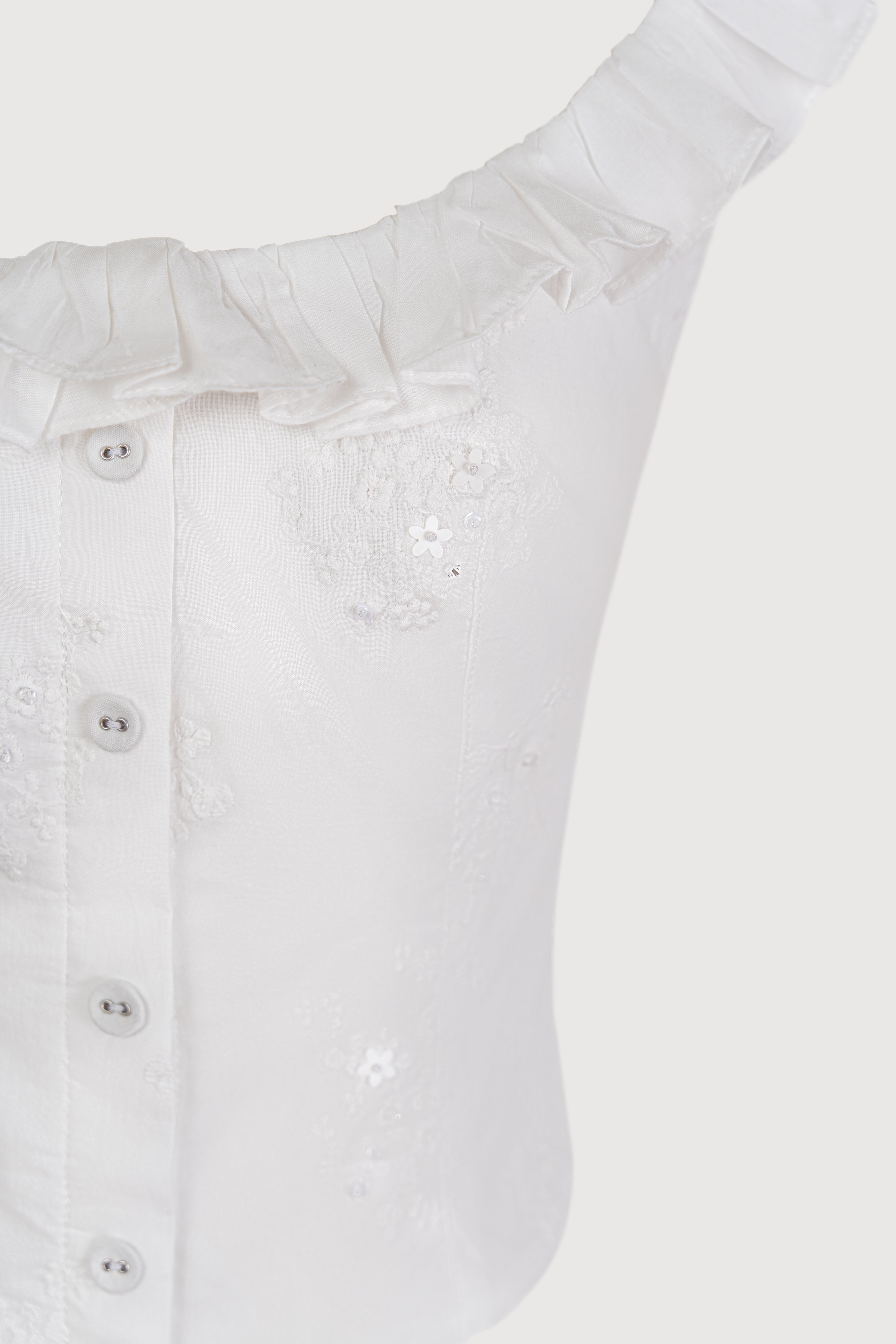 Sue White Top