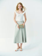 Isabel Sage Green Skirt