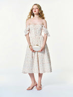 Tasha Pink Flower Dress