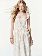 Tasha Pink Flower Dress