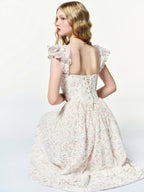 Tasha Pink Flower Dress