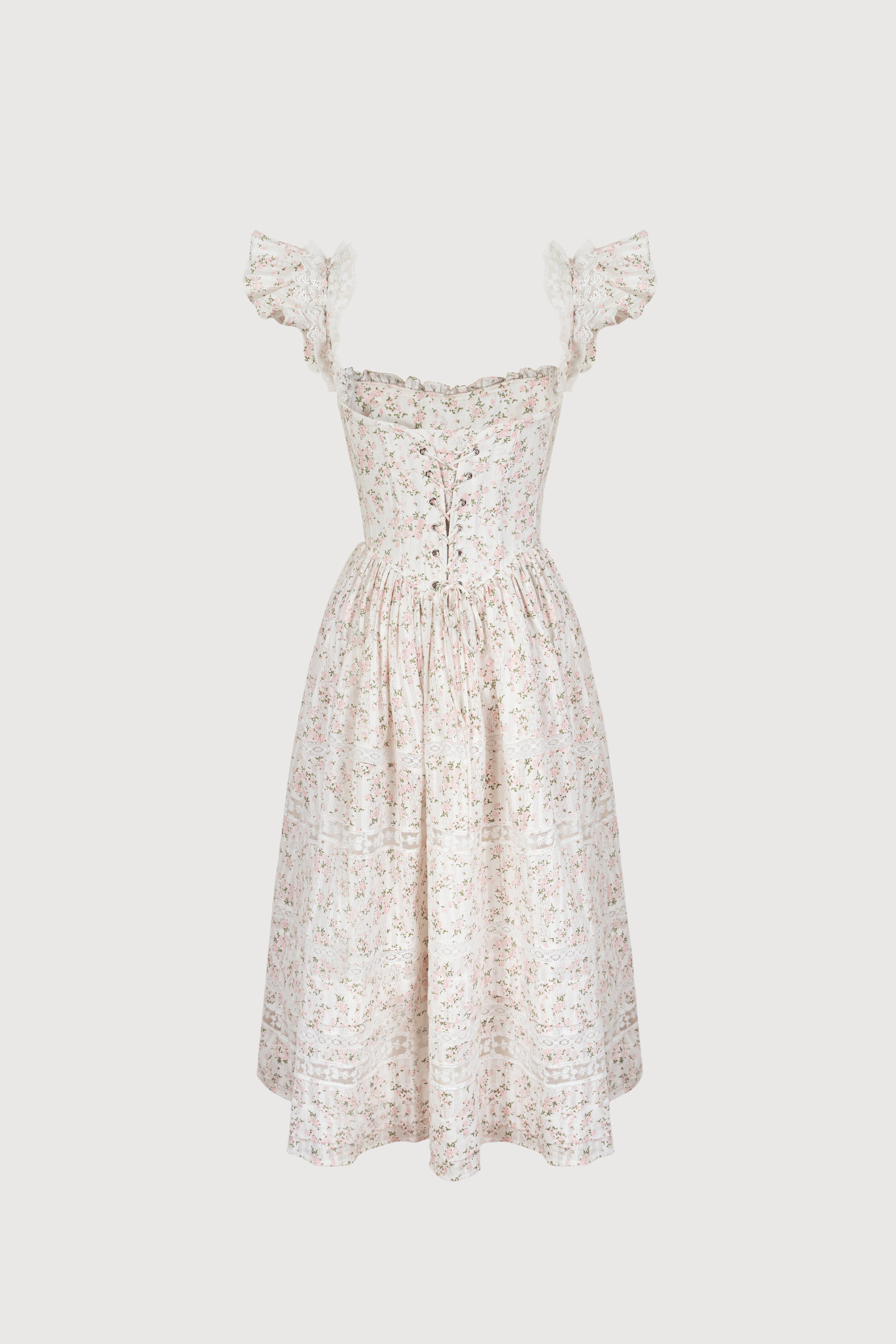Tasha Pink Flower Dress